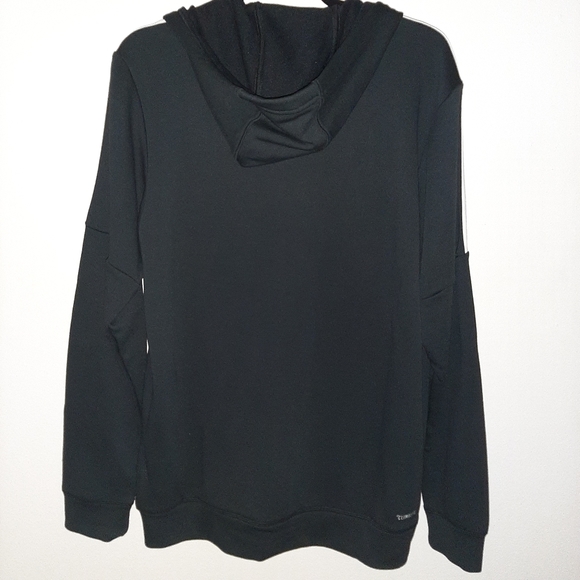 SOLD ^ Adidas French Terry Hoodie Climalite M - Picture 4 of 7